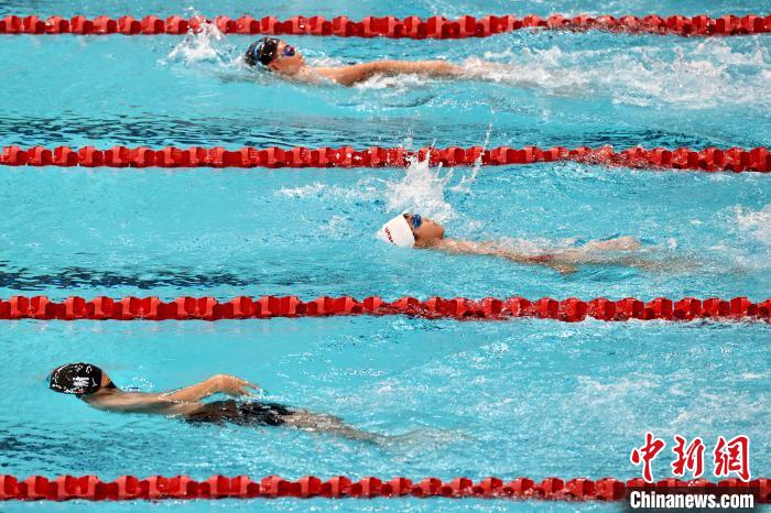 2023水立方青少年游泳公开赛开赛 1867名选手角逐